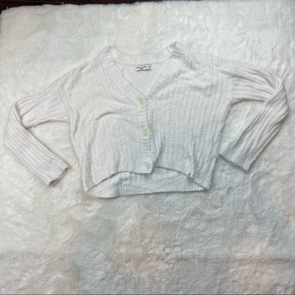 Abercrombie Kids Cropped Cardigan - Picture 1 of 5